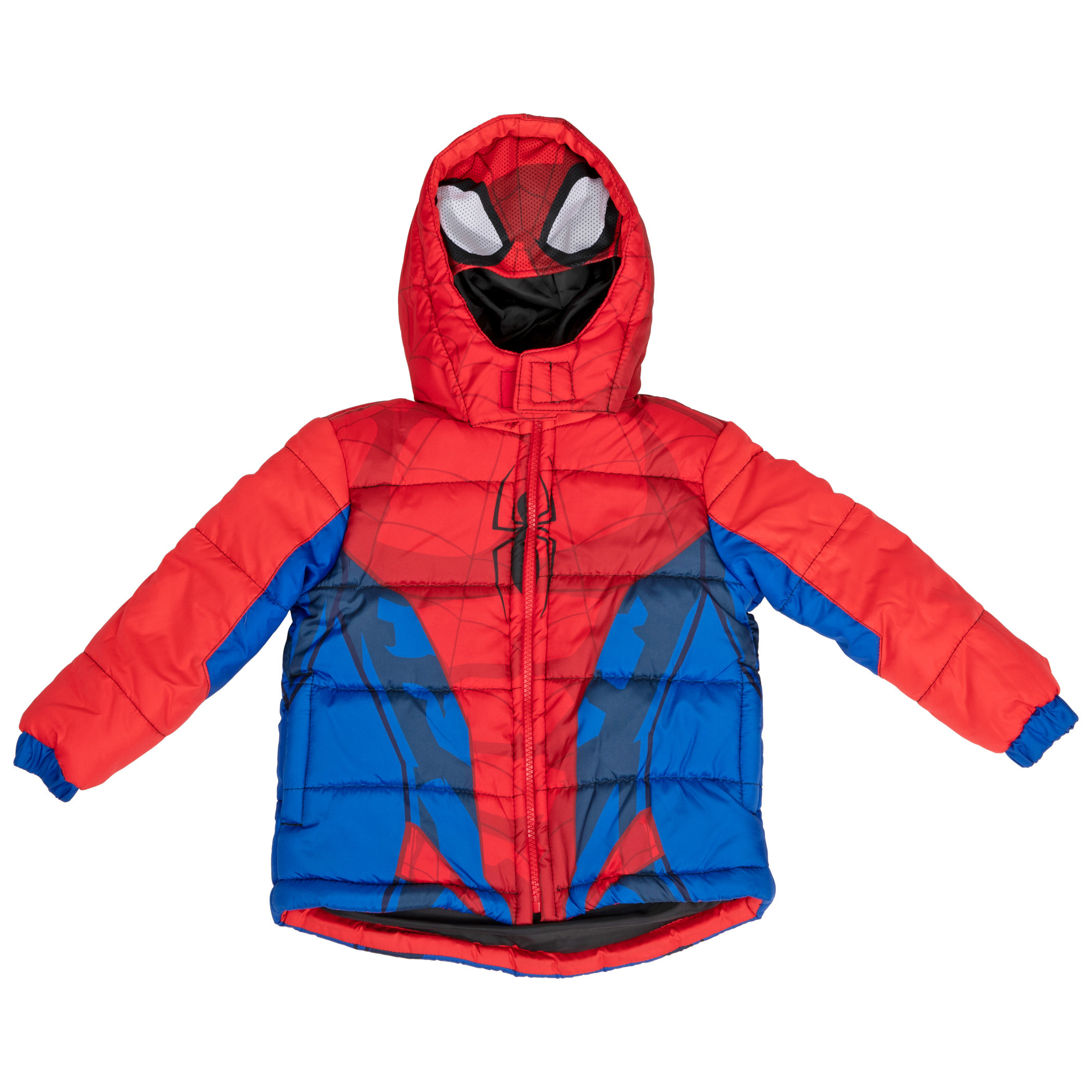 Spider-Man Costume Puffy Kids Jacket